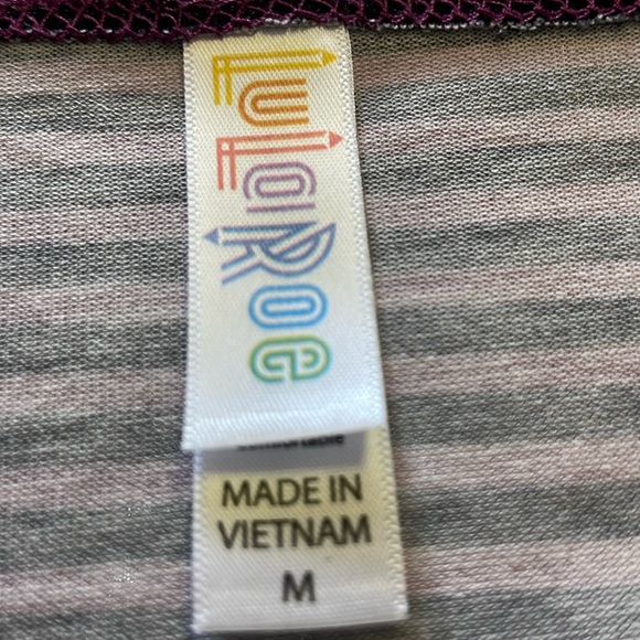 LLR Striped Perfect T Tunic Top-#0506 - Picture 11 of 12